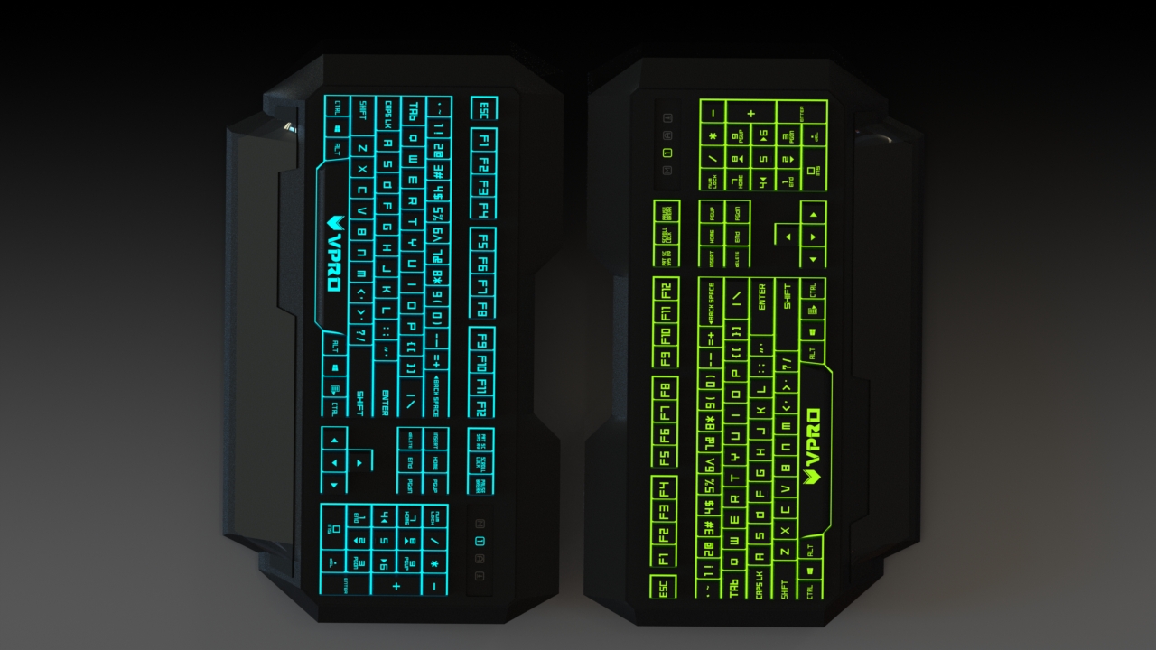 V1背光游戏键盘